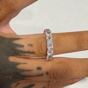 Rose Gold Infinity Ring